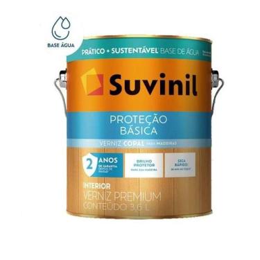 Imagem de Verniz premium 3,6l transparente - protecao basica - SUVINIL