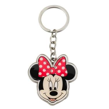 Imagem de Chaveiro metal rosto minnie 5cm - disney