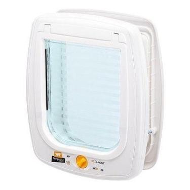 Imagem de Porta de Passagem Swing 9 para Cães e Gatos - Ferplast, Branco