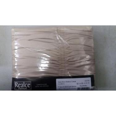 Imagem de Saia Box Malha gel Casal  - SULTAN, caqui