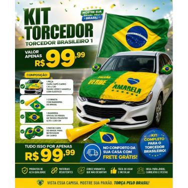 Imagem de Kit Torcedor Brasileiro 1