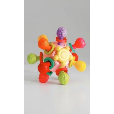 Imagem de Bolinha Sensorial Bola Chocalho Divertido 10cm - Congratulations Store