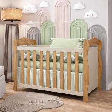 Imagem de Berço Mini Cama 3 em 1 Americano 100% MDF Cocada Espresso Móveis