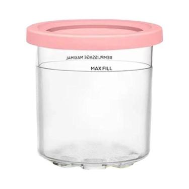 Imagem de Recipientes Para Sorvete Sem BPA E Laváveis Na Máquina De Lavar Louça 