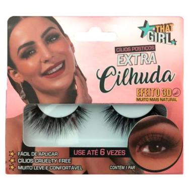 Imagem de Cílios Postiços 3D That Girl - Extra Cilhuda, 1 Un