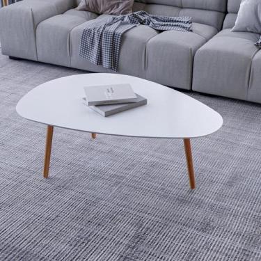 Imagem de Mesa de Centro Vesta Organica 100% MDF 35cm x 90cm x 60cm Branco - Pre