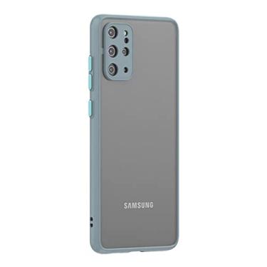 Imagem de Capa protetora de lente de câmera para Samsung A51 A12 A71 A50 A72 A52 A32 A21s A70 S8 S10 Plus Nota 10 20 S21 ultra S20 FE Capa fosca, cinza, para S10 Plus