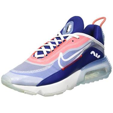 Imagem de Nike Tênis masculino de ginástica, Branco, vermelho, azul real profundo, branco, 8.5