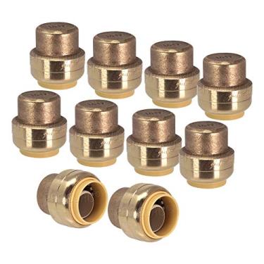 Imagem de Procuro – Pacote com 10 tampas Sharkbit PushFit, encaixe de encanamento para cobre, PEX...