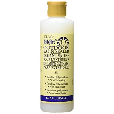 Imagem de FolkArt K891 Selante para ambientes externos (227 g), acabamento acetinado 891