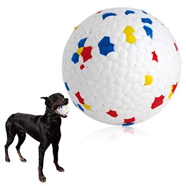 Imagem de DLDER Brinquedos de bolas de cachorro para mastigadores agressivos, bola de cachorro saltitante durável, leve e flutuante, brinquedos de busca para cães grandes e médios para buscar, mastigar e brincar
