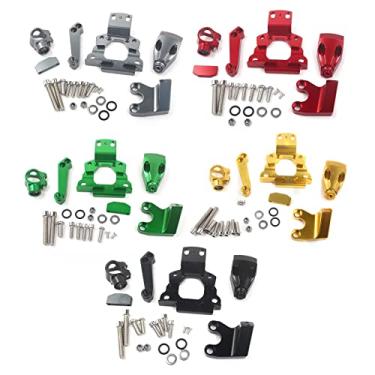 Imagem de FINMOKAL Para Kawasaki Z650 Kit de Suporte Estabilizador de Amortecedor de Direção