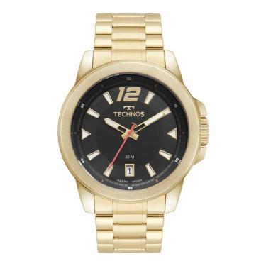 Imagem de Relogio Masculino Technos Dourado Race 2415DO1P