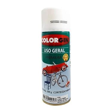 Imagem de Colorgin Spray 350 ml Branco Brilhante Ref 55011