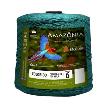Imagem de Barbante Amazonia 2kg Fio 6 Crochê Tricô