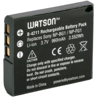 Imagem de Bateria recarregável Watson NP-FG1 / NP-BG1 para Sony (B-4211)