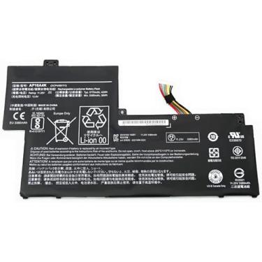 Imagem de Bateria do notebook AP16A4K 11.25V 42Wh/3770mAh Laptop Battery Replacement for Acer Swift 1 SF113-31 N16Q9 KT.00304.003 3ICP4/68/111