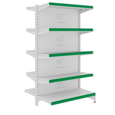 Imagem de Gôndola Expositor Loja Mercado Supermercado Centro 1 Continuação 1,70m Amapá