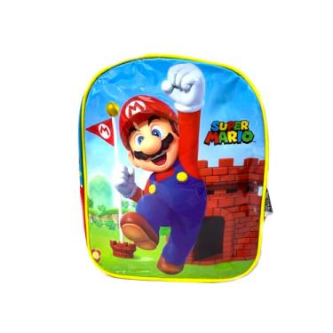 Imagem de Mochila Infantil Super Mario Bros Petit P Verm 107035