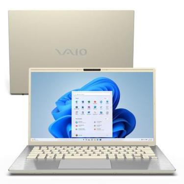Imagem de Notebook Vaio F14 Intel Core I7-1255u, 16GB, Windows 11 Home, 512GB SSD, 14 FULL HD, Leitor Digital - Branco