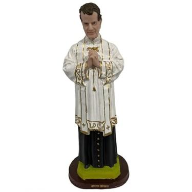 Imagem de META ATACADO, Imagem Católica Tamanho Grande em Resina-Selecione a Sua Cor:Dom Bosco 32 cm