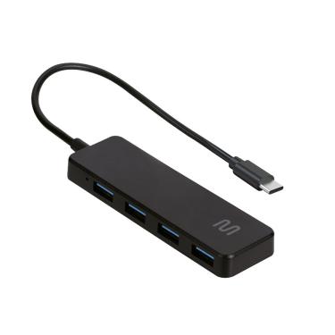 Imagem de Hub USB Tipo-C Multi AC445 4 Portas 5Gbps - Preto