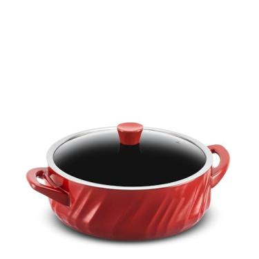 Imagem de Ceraflame Caçarola Baixa Twist 28cm 4500ml (Indução) - Pomodoro