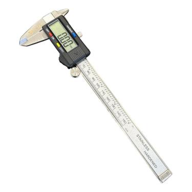 Imagem de Paquímetro Digital 150Mm Inox Com Certificado Rastreável