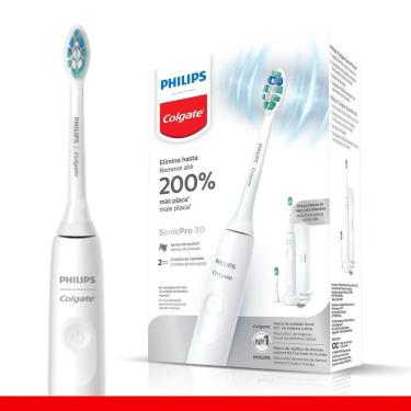 Imagem de Escova De Dente Elétrica Philips Colgate Sonicpro 30