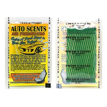 Imagem de Donkey Auto Products Embrulhado individualmente - Aromatizadores profissionais de ar para carro - Remova odores e adicione ambiente (15 por pacote)Donkey Auto Products verde 159-S15