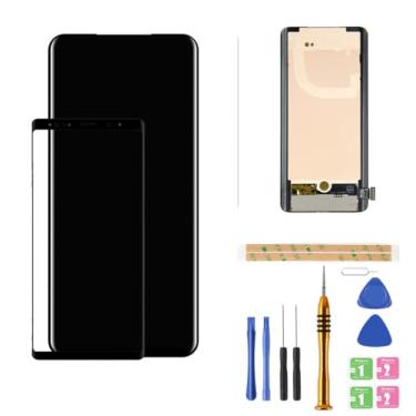 Imagem de Para Oneplus 7pro 5G UW One Plus 7 1+7 IN2011 IN2010 IN2017 IN2015 IN2013 IN2019 6,8 polegadas Tela LCD de substituição digitalizador de montagem (preto)