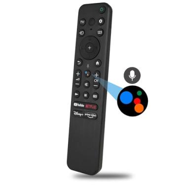 Imagem de Controle remoto Voice RMF-TX800U compatível com Sony Bravia Smart TV X80K X90K W830K A80K X95K X85K Series TV, Sub RMF-TX900U