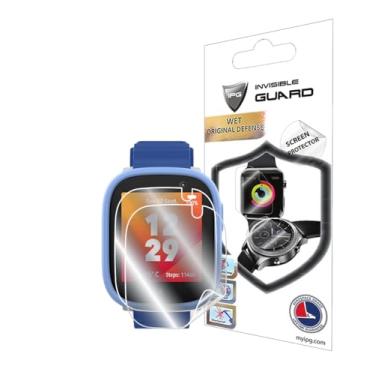 Imagem de IPG Para XPLORA X6 Play - Protetor de tela de hidrogel de relógio para crianças (2 unidades) Película transparente HD invisível antiarranhões - suave/autorreparação/sem bolhas para jogo X6