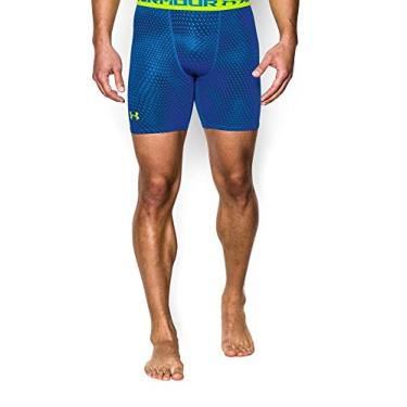 Imagem de Short de compressão estampado Under Armour HeatGear - SS15, Blue Jet, SM X 6