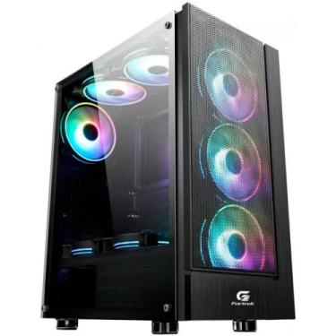 Imagem de Gabinete Gamer Fortrek Cruiser - Lateral em Acrílico - com 3 Coolers R