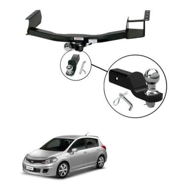 Imagem de Engate Reboque Tiida Hatch 2008 Até 2023 Transbike Removivel - Enforth