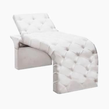 Imagem de Maca Estofada Estética Cílios Regulável Spa Suede Valentina - Tatite D
