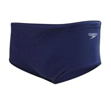 Imagem de Sunga Acqua Plus 14cm Adulto Speedo, P, Marinho
