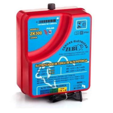 Imagem de Eletrificador De Cerca Zebu  127V Zk300, 110V