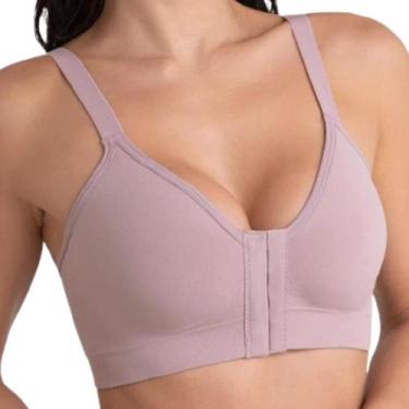 Imagem de Sutiã Pós Cirúrgico Sustentação Pós Operatório Reforçado Confortável M