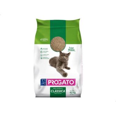 Imagem de Areia Higiênica Para Gato Sanitaria Classica Grão Médio 4kg - PROGATO