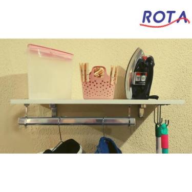 Imagem de Prateleira Nicho Decorativa Multifuncional (Lavanderia) - Rota Produto