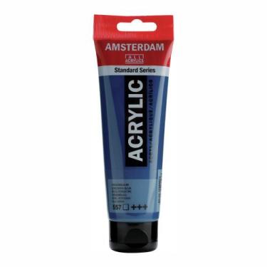Imagem de Tinta Acrilica Amsterdam Talens 708 Paynes Grey 120ml - ROYAL & TALENS