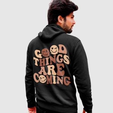 Imagem de Blusa Moletom Genuine Grit Masculina Estampada Algodão 30.1 Good Thing