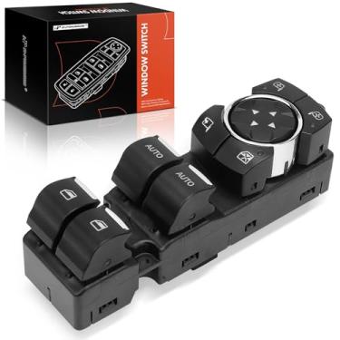 Imagem de A-Premium Interruptor de janela Master Power compatível com Ford Explorer 2011-2015, Taurus 2011-2015, lado esquerdo do motorista, número de substituição BB5T14540AQW