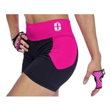 Imagem de Bermuda Recorte Lateral Roupa Academia Corrida Feminina - Fanáticos Po