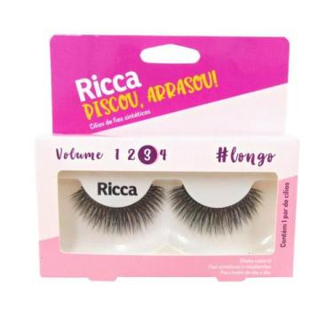 Imagem de Cílios Postiços Ricca Belliz Piscou,arrasou Vol:3 Longo Cód.2679 - BEL
