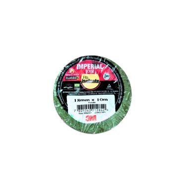 Imagem de Fita Isolante Verde 10M 0,13Mmx18mm Imperial - 3M