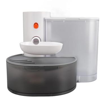 Imagem de Fonte de água Inteligente para Gatos, Dispensador Automático de água para Animais de Estimação 3L 106 Onças, Ultra Silencioso, 180 Dias de Resistência, Recarregável, Sem Fio