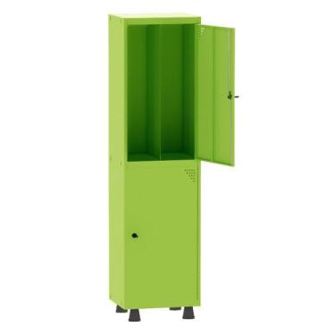 Imagem de Armário Guarda Volume Locker Roupeiro Insalubre 1 Vãos 02 Portas GRP50